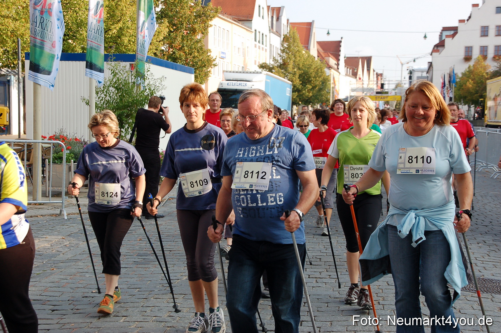 0070 Stadtlauf Neumarkt Nordic Walking 190909